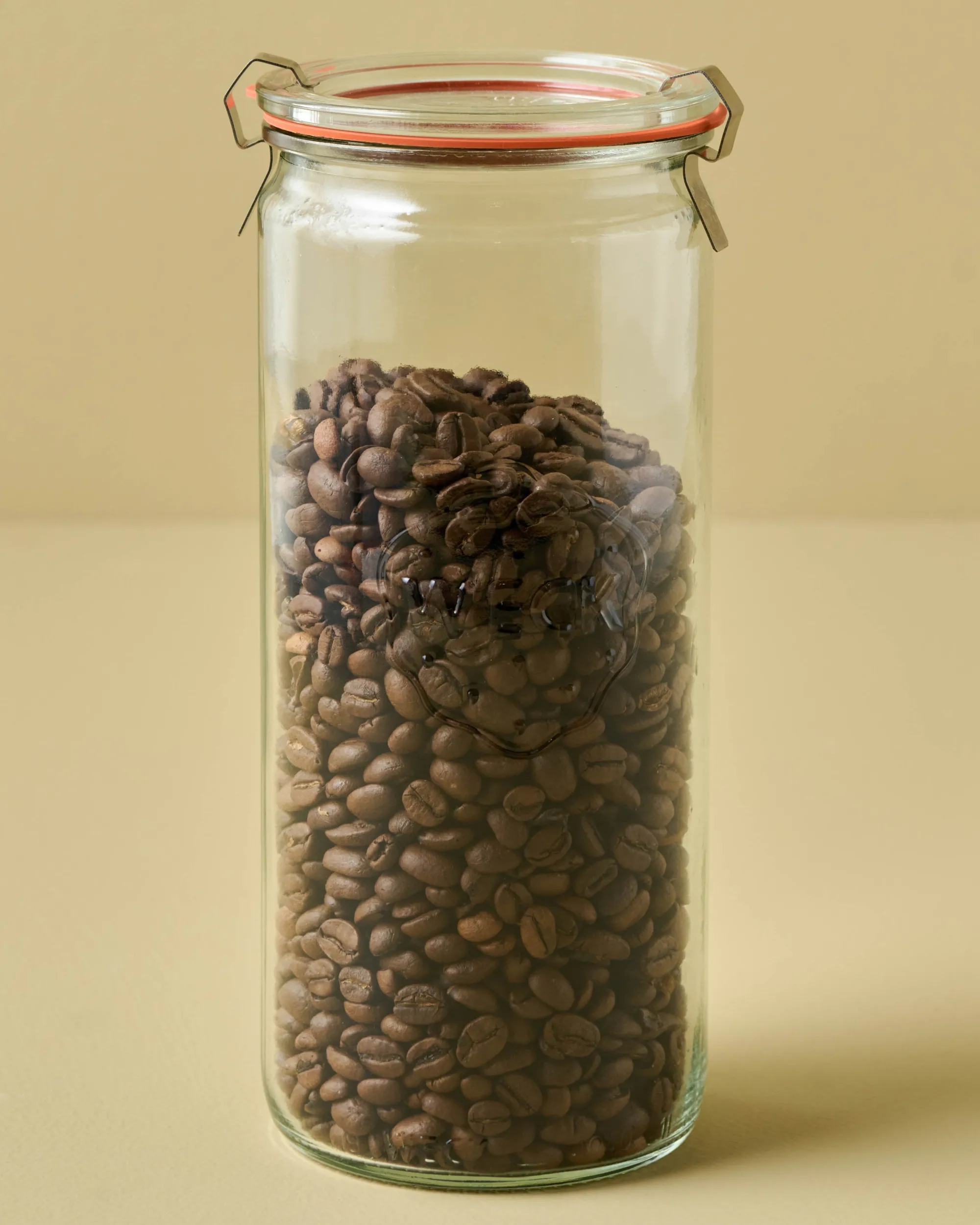 VND7207 Glashaus Inc. Weck 908 1 L Cylindrical Jar