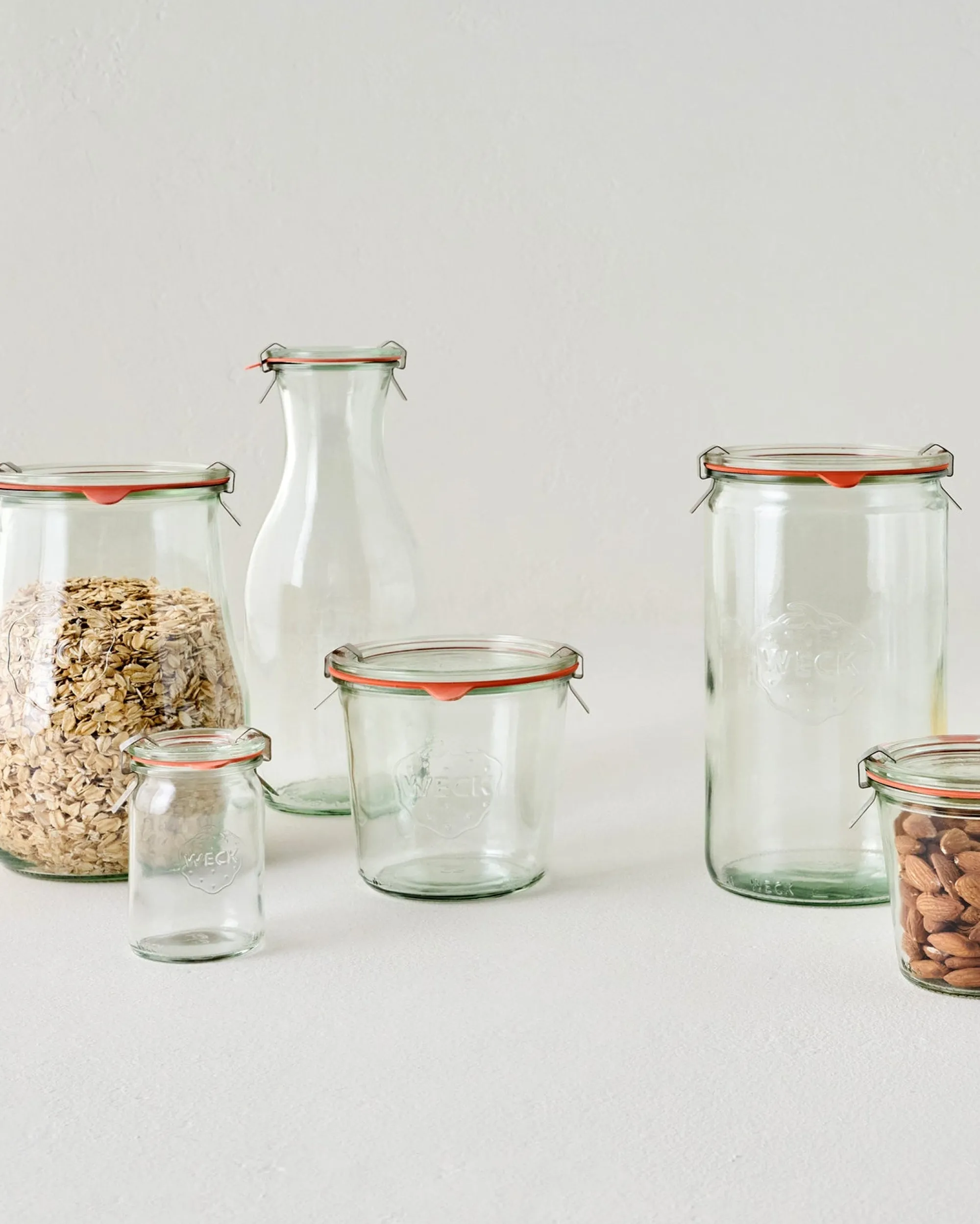 VND7207 Glashaus Inc. Weck 738 1 1/2 L Tulip Jar