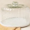 VND7002 DILEEP INDUSTRIES PVT. LTD. White Marble Fluted Cake Dome