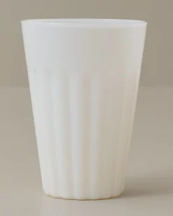 VND8399 Beijing Housewares Industries Ltd White Milk Glass Tumbler