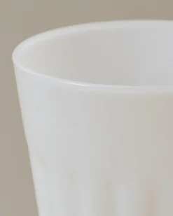 VND8399 Beijing Housewares Industries Ltd White Milk Glass Tumbler