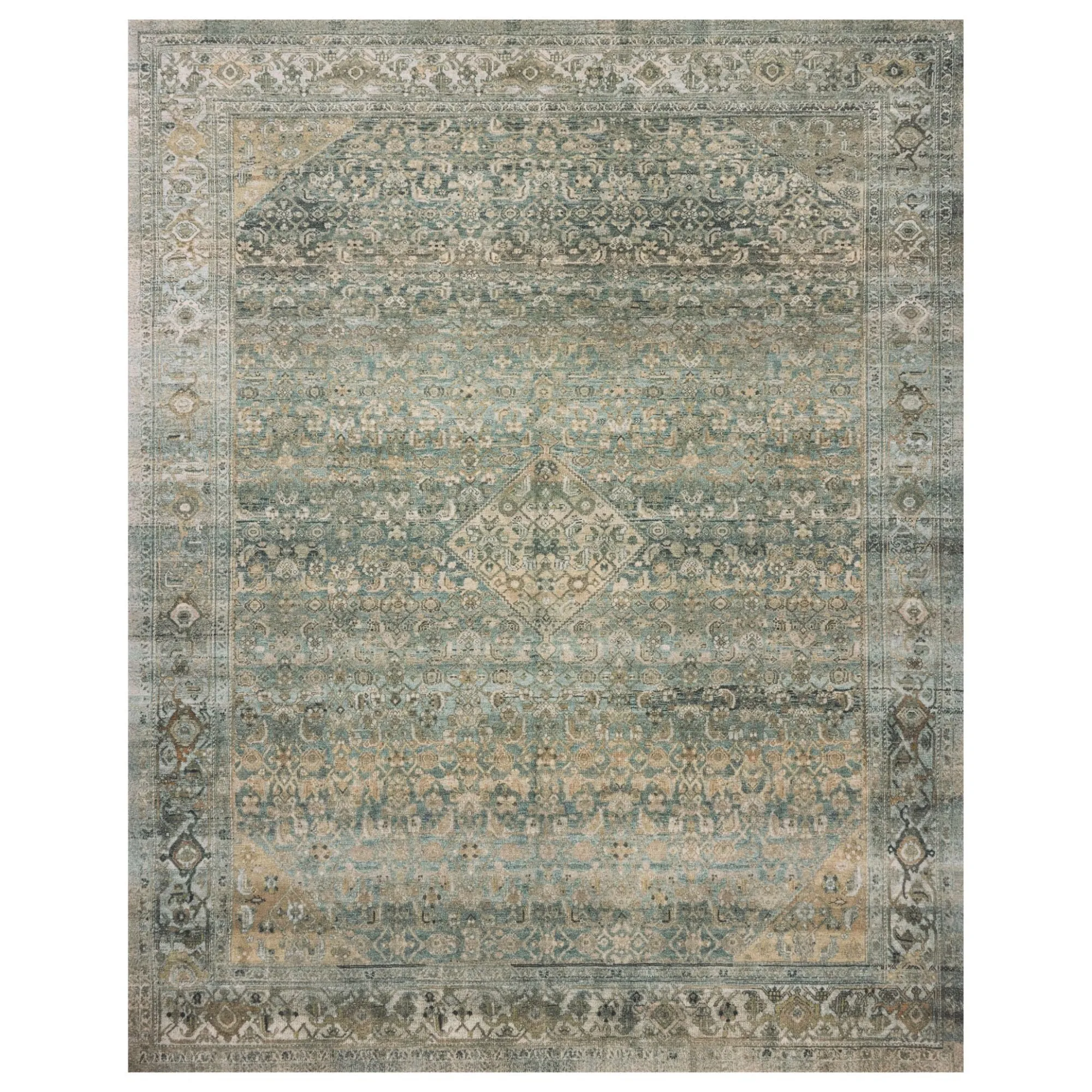 VND0086 Loloi Inc Wimberly Lagoon Wheat Rug