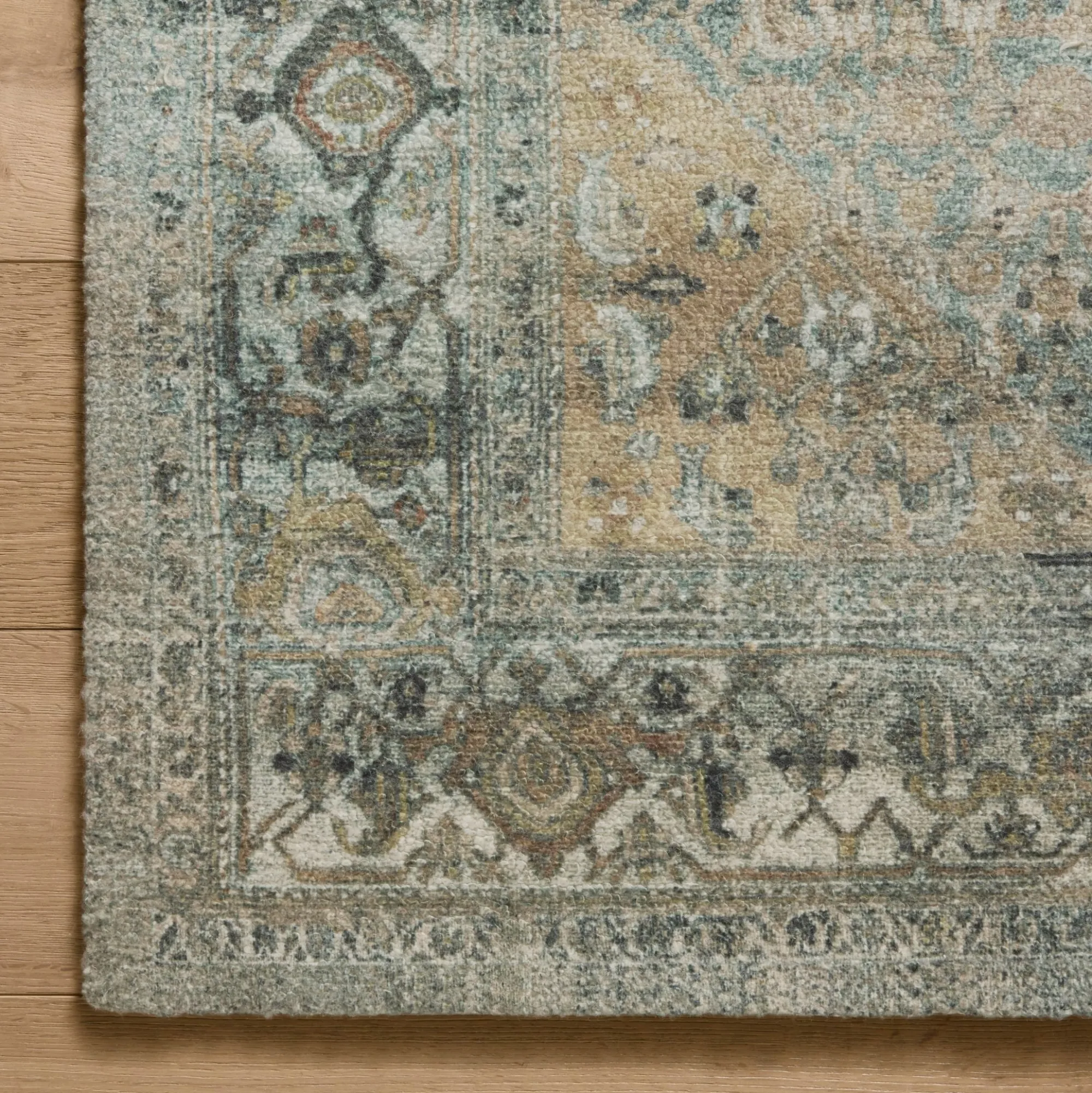 VND0086 Loloi Inc Wimberly Lagoon Wheat Rug