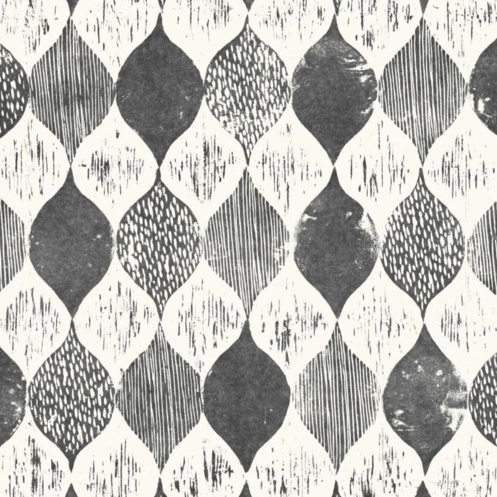 VND2730 York Wallcoverings Woodblock Print Wallpaper