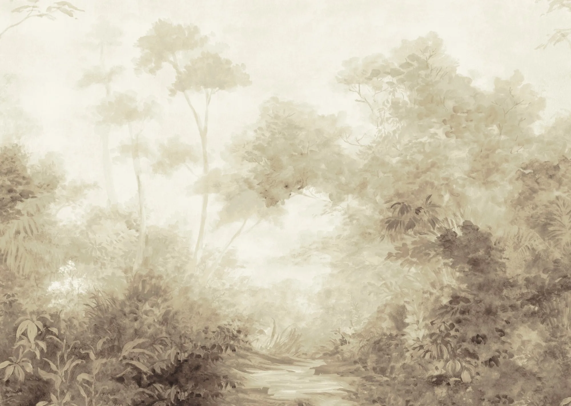 VND2730 York Wallcoverings Woodlands Mural Wallpaper