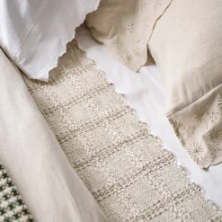 VND6843 KARUR GOLDLINE EXPORTS LLP Woven Grid Coverlet